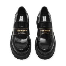 ロゴベルト厚底ローファー　25AW