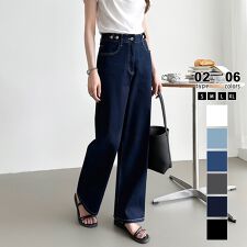 COCOMOMO(COCOMOMO)の「楽革命」疲れないデニム デニムパンツ ストレッチデニム ウエスト調整 レディース デニム