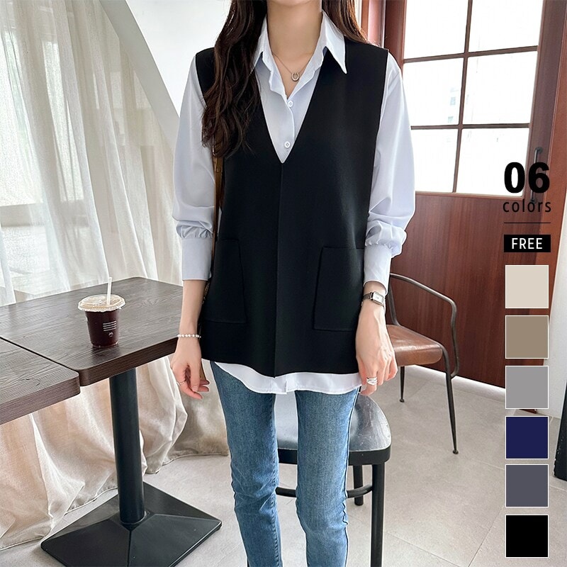 LOU ANDREA/ルーアンドレア　2WAY DOWN VEST LOU ANDREA/ルーアンドレア 2WAY DOWN VEST ダウンベスト