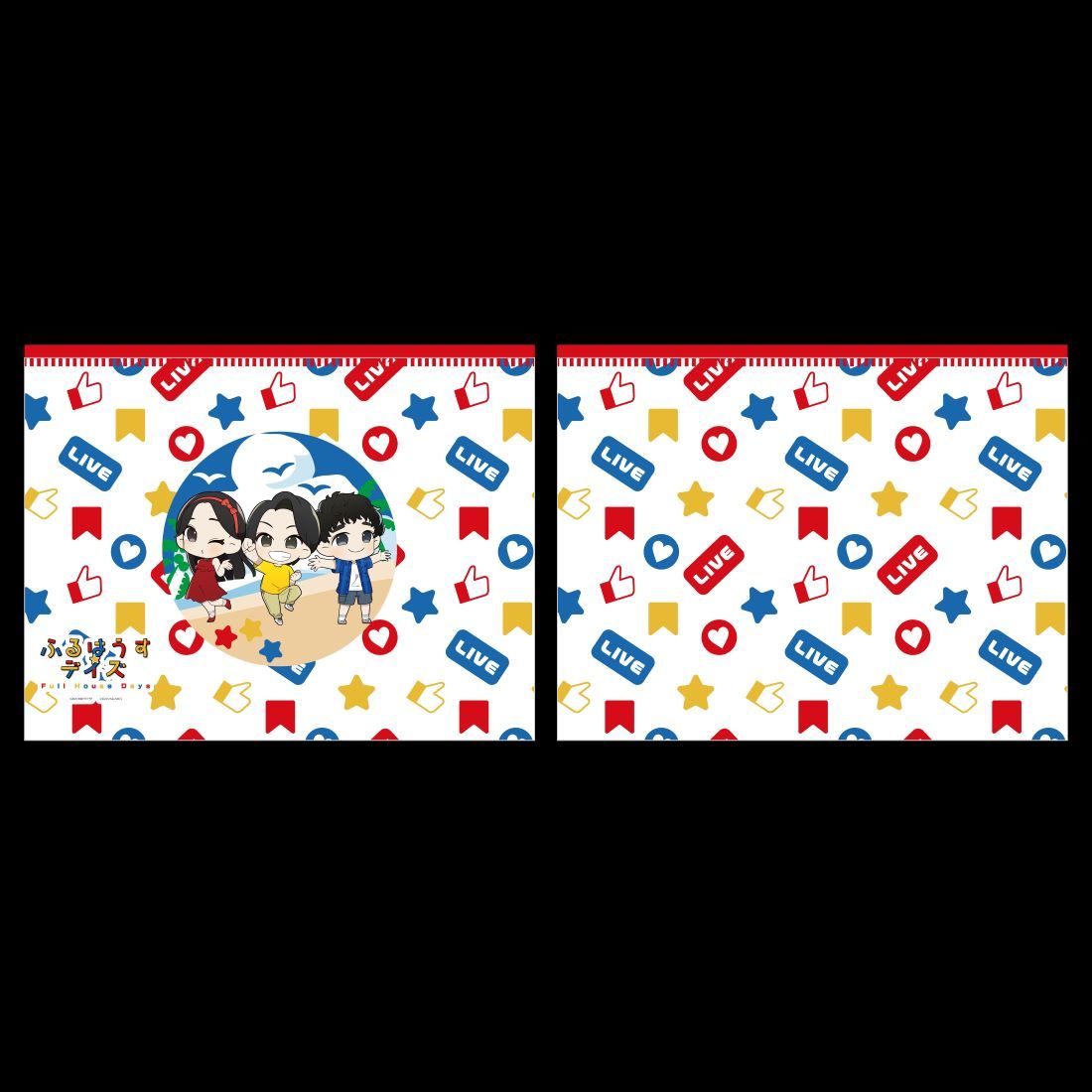 クリアファイル＆ステッカー&缶バッジセット #真相をお話しし