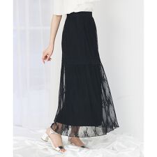 レースロングスカート