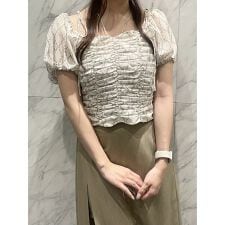 3WAYオフショルギャザーブラウス