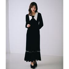 2wayベロアマーメイドワンピース【予約】