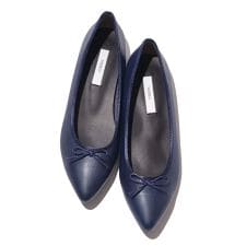 晴雨兼用ポインテッドバレエシューズ（マット）