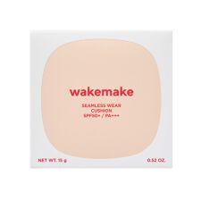 ウェイクメイク(wakemake)のwakemake シームレスウェアクッション21Nバニラ(韓国コスメ)