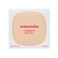 ウェイクメイク(wakemake)のwakemake シームレスウェアクッション23ベージュ(韓国コスメ)