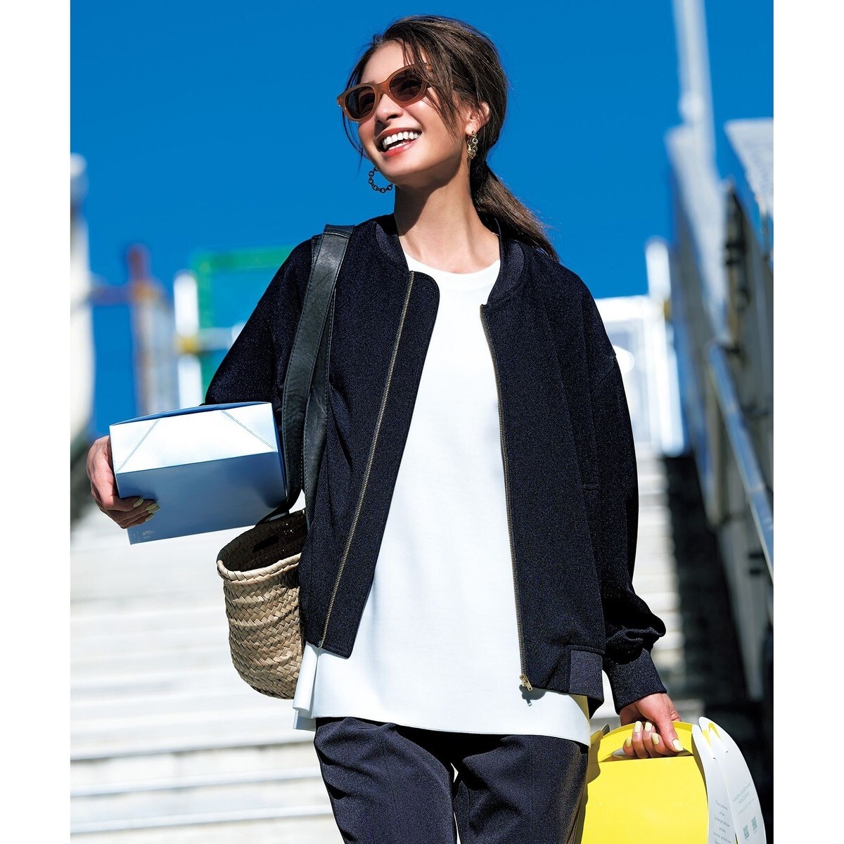 ストレッチ/シワになりにくい/洗える】BEAUTY MOVE ヘビロテ ブルゾン