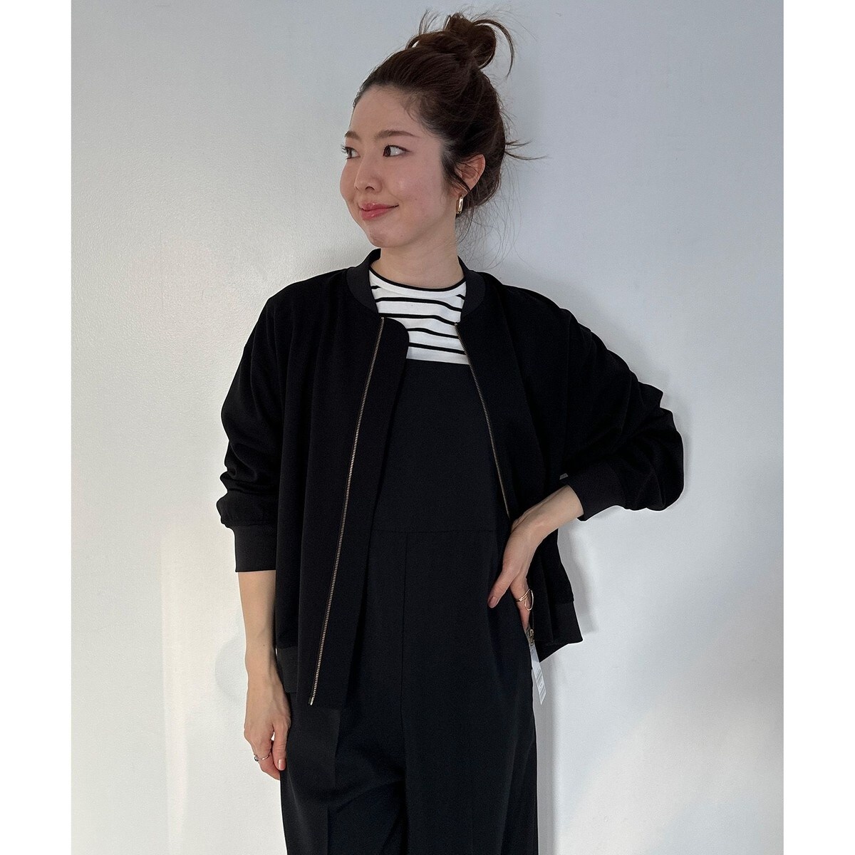 ストレッチ/シワになりにくい/洗える　BEAUTY MOVE ヘビロテ ブルゾン ストレッチ/シワになりにくい/洗える】BEAUTY MOVE ヘビロテ ブルゾン