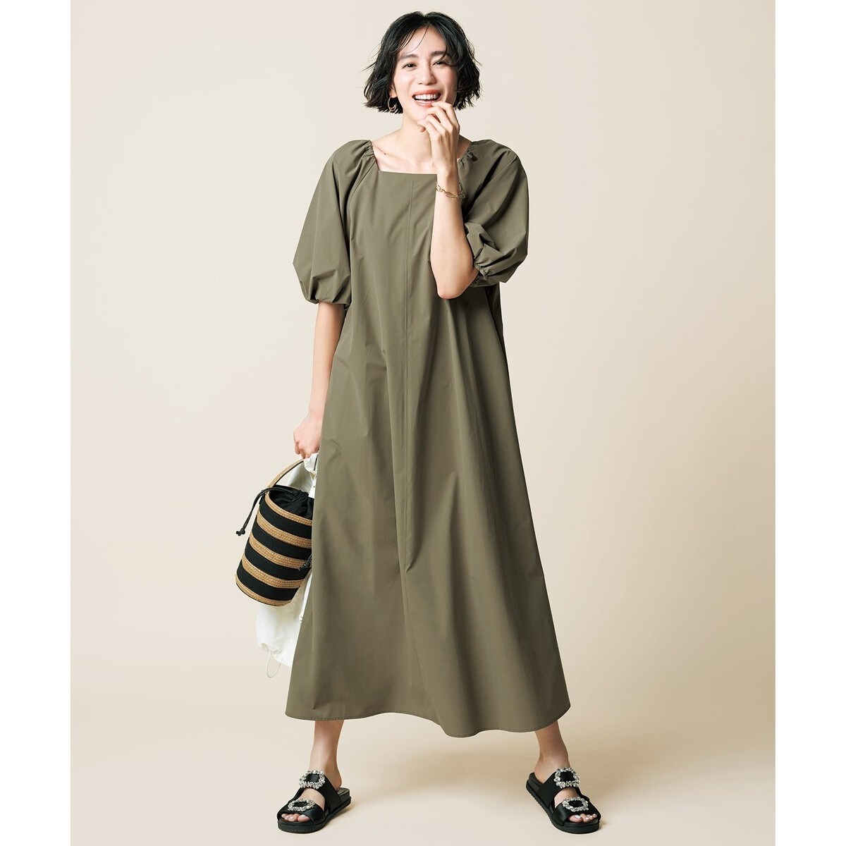 【新品/タグ付き】UNFILO FINE MOVE SUCKER ワンピースXL セール】 【撥水/UVカット】FINE MOVE SUCKER ワンピース