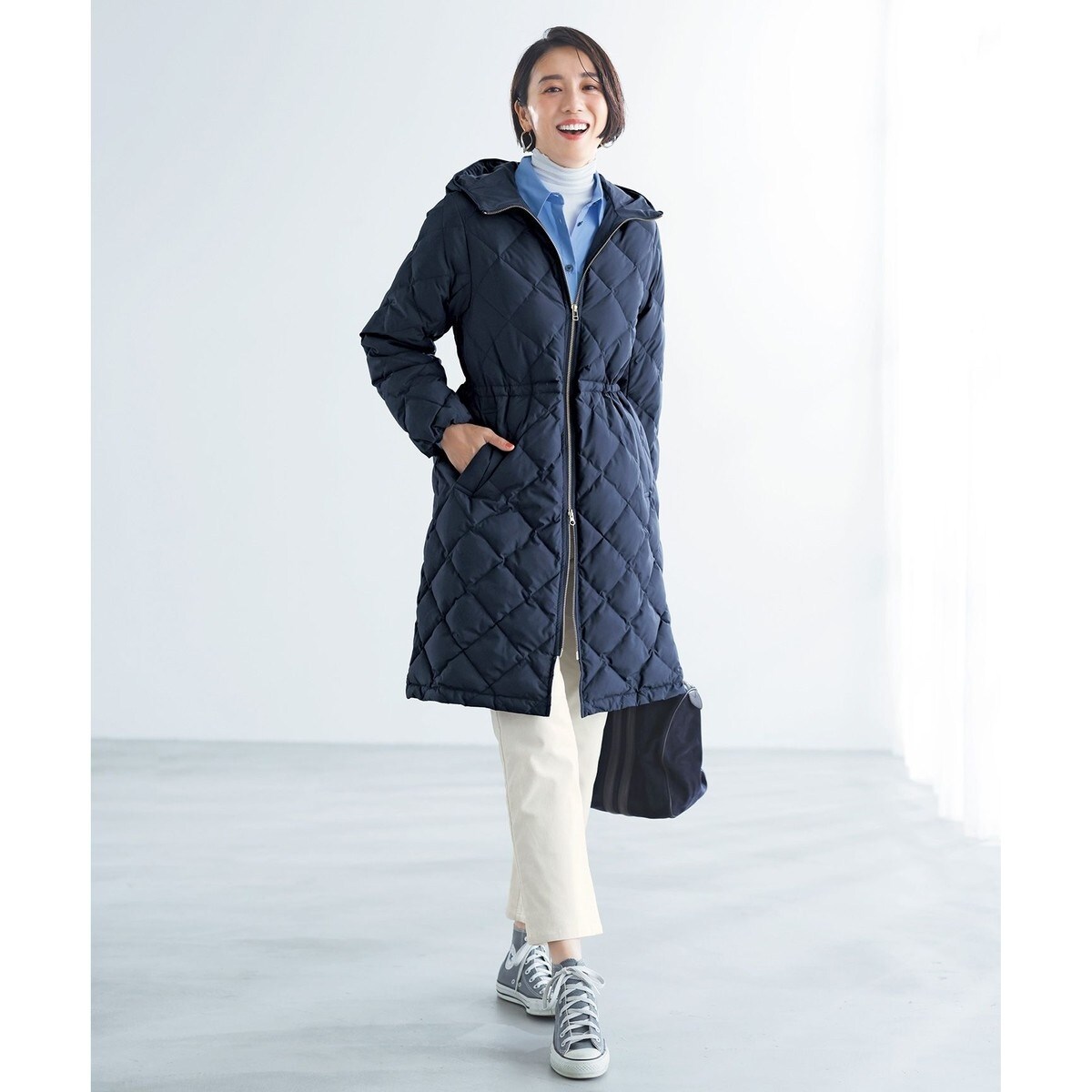 VERY ベストダウン大賞 コスパ賞】TAION×UNFILO Aラインコート