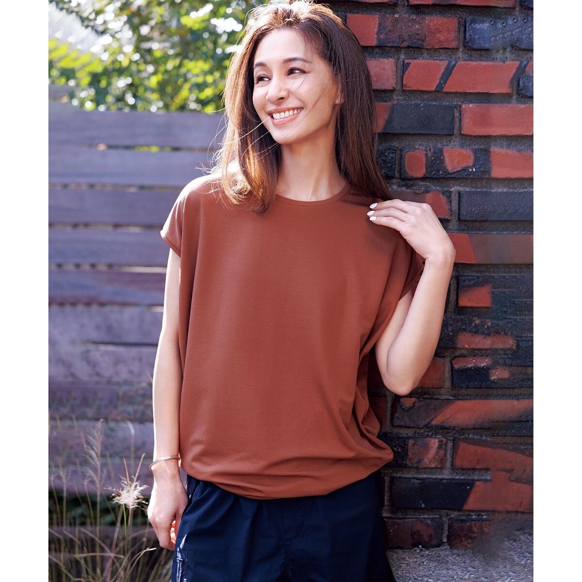 BEAUTY FORM フレンチスリーブTシャツ