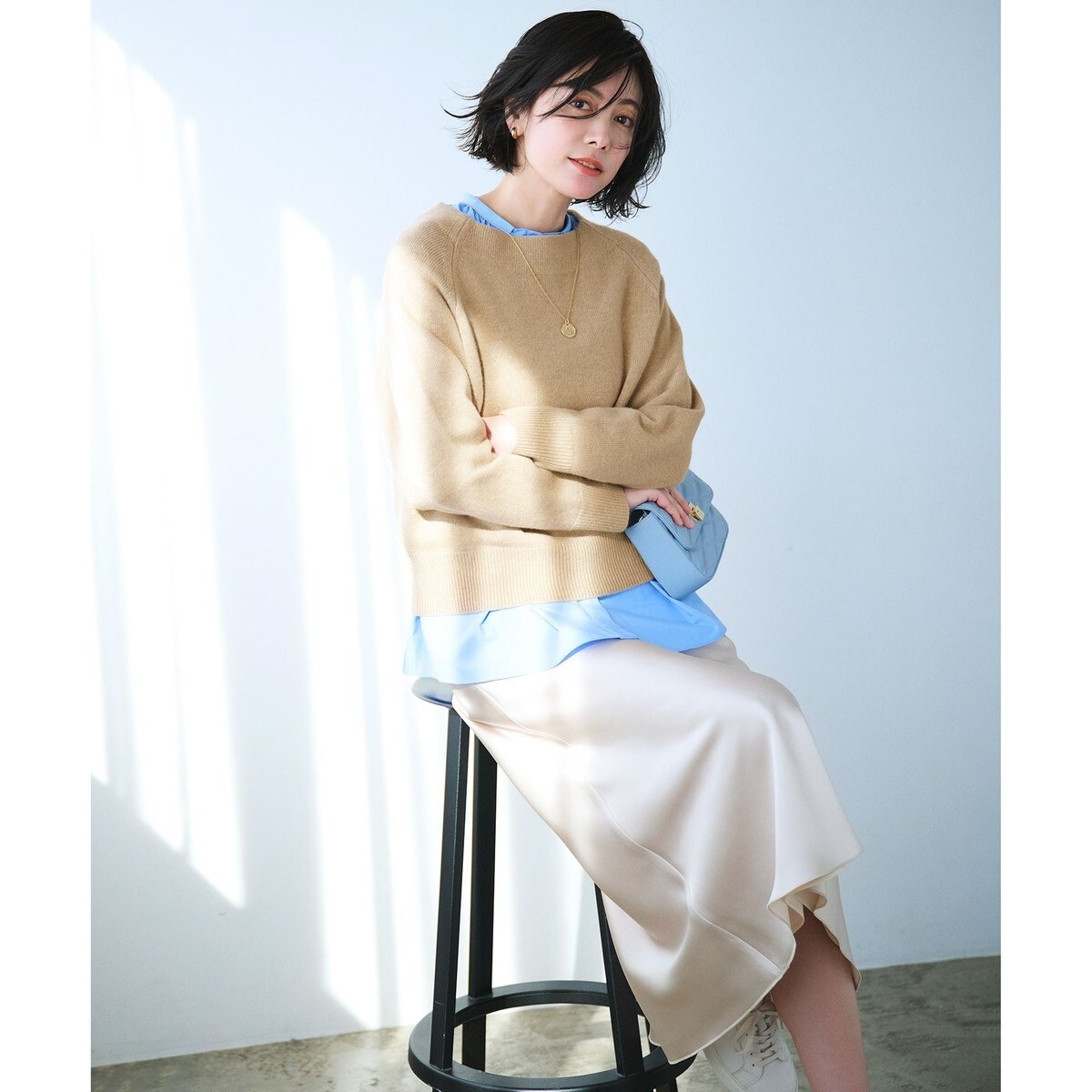 新色・新サイズ登場！】サテン ナロースカート | アンフィーロ(UNFILO