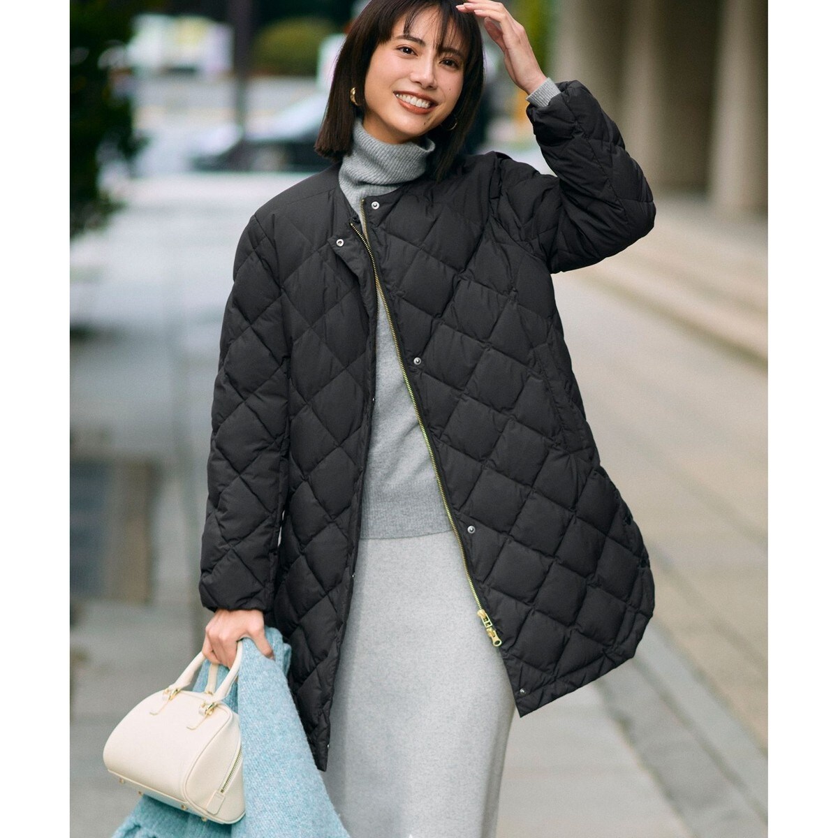 ドットチュールダウンジャケット | ローズティアラ(Rose Tiara