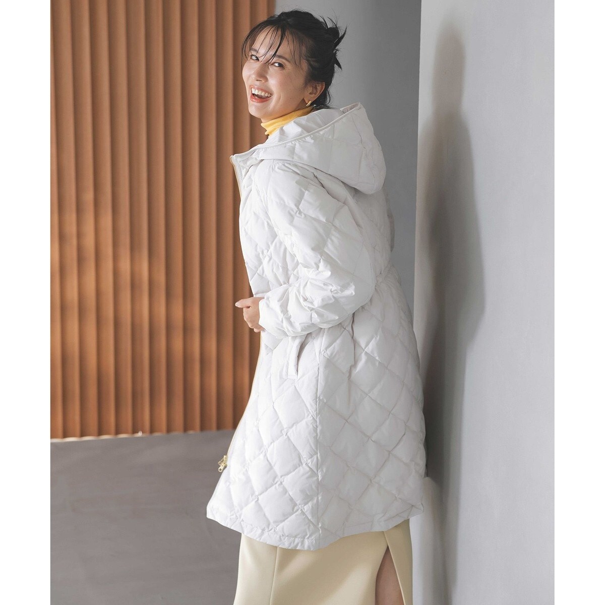 VERY ベストダウン大賞 コスパ賞】TAION×UNFILO Aラインコート