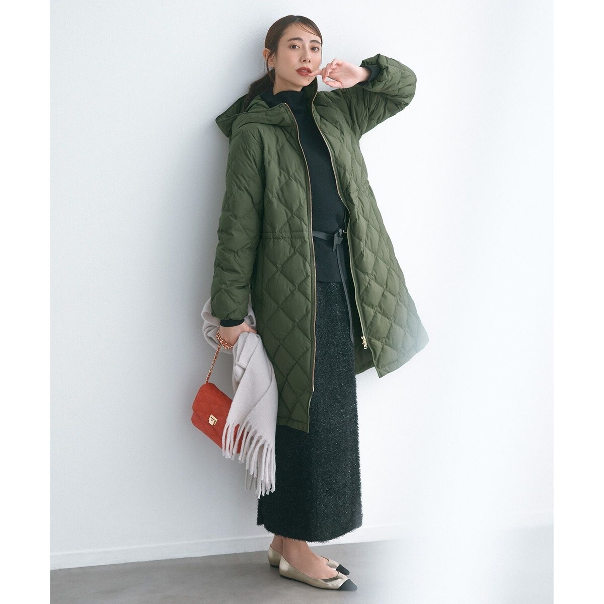 VERY ベストダウン大賞 コスパ賞】TAION×UNFILO Aラインコート VERY ベストダウン大賞 コスパ賞】TAION×UNFILO Aラインコート