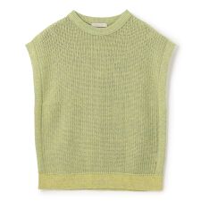 メッシュ ニットベスト [24年春夏商品]