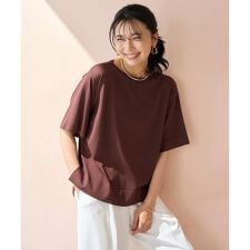 スゴ機能美 ハーフスリーブ ニット