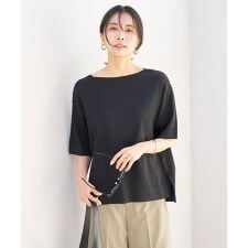 スゴ機能美 ハーフスリーブ ニット