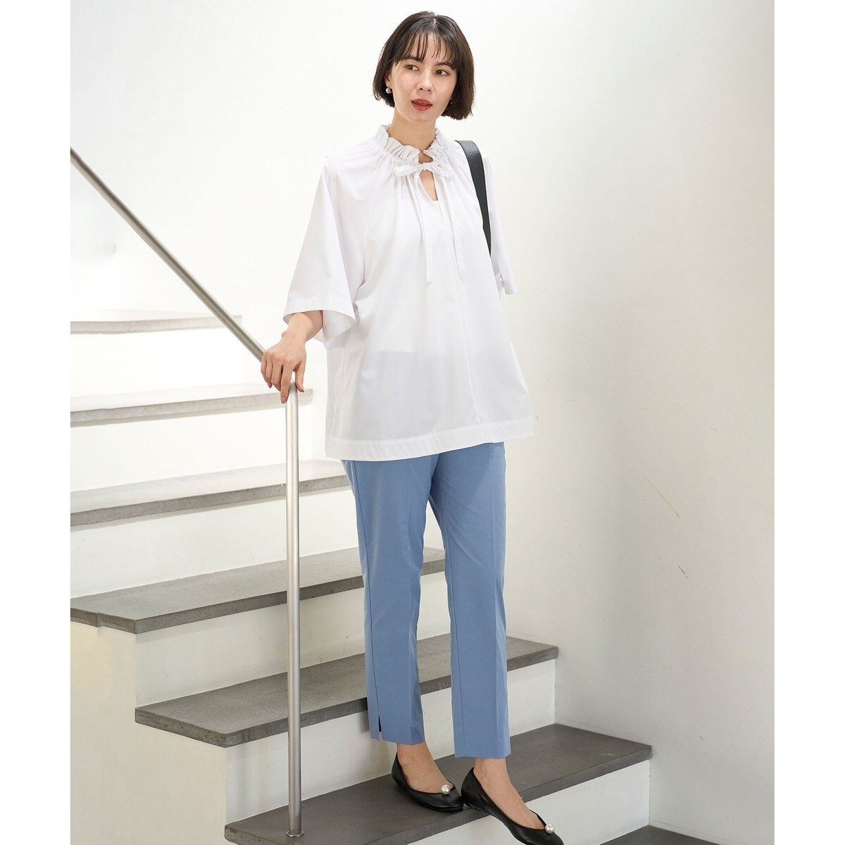 新品 24AW 撥水加工 ハイマルチタフタ 2WAY パラシュート パンツ 40 撥水加工/洗える】ハイマルチタフタ 2WAY パラシュート パンツ
