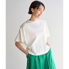 【UVカット/接触冷感】フレアスリーブ Tシャツ