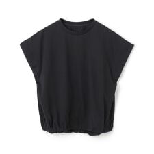 【UVカット/接触冷感】フレンチスリーブ ドロストTシャツ
