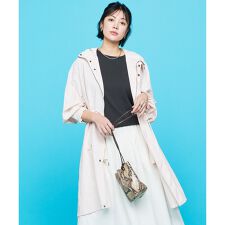 【撥水/花粉リリース】ナイロンモッズコート