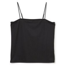 【洗える】ラメストレッチ キャミソール