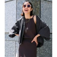 スゴ機能美ニット スクエア キャミソール