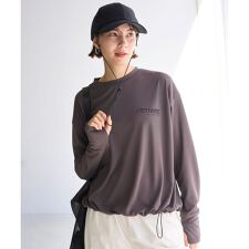 【吸水速乾/接触冷感】ラッシュガード ドロストプルオーバー