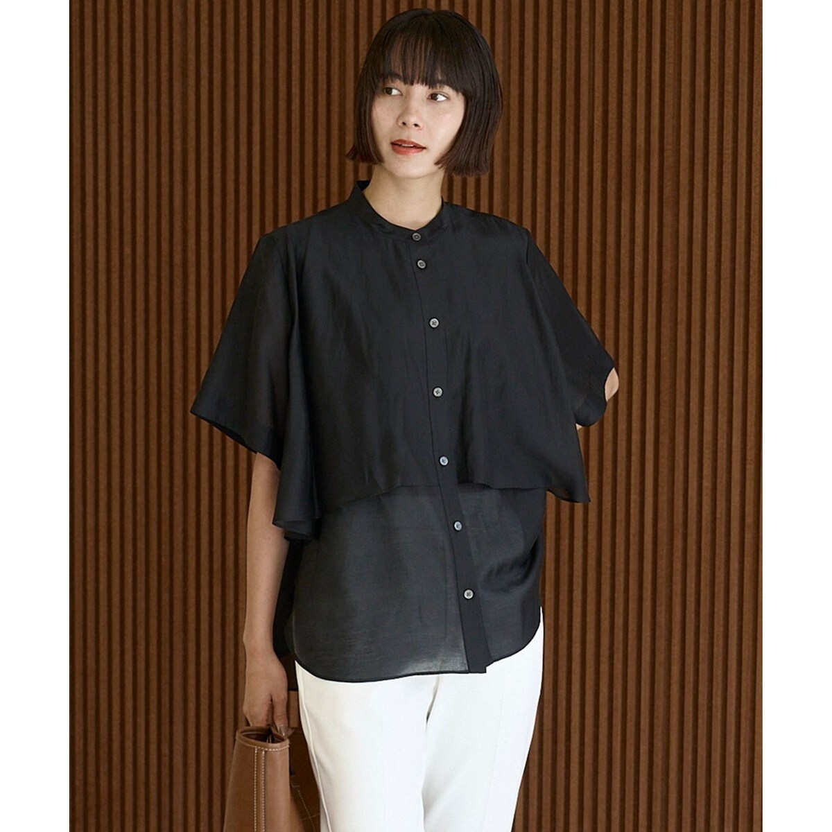 ブラウス シャツ 「BILA77/ヴィーラセブンティセブン」REVELLO TOP：シャツ レディース BILA77/ヴィーラセブンティセブン】REVELLO TOP：シャツ（シャツ