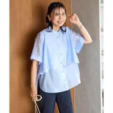 シアー ヨークシャツ