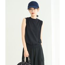 【UVカット/接触冷感】UVモイスト スリーブレスニット
