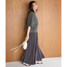 【洗える】フィブリル ロングスカート