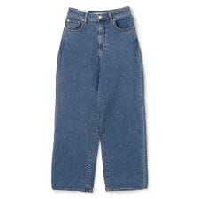 【UNFILO DENIM/新色追加】撥水ストレッチ ルーズワイドデニム