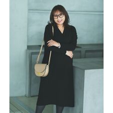 【野呂佳代さん着用】マイビューティニット Ｖネックワンピース