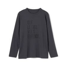 コットンスムース グラフィック ロンＴ