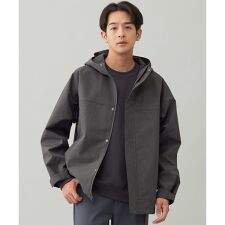防風撥水 フードブルゾン