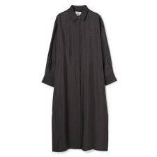 ポプリン シャツワンピース