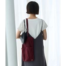コーデュロイ トートバッグ