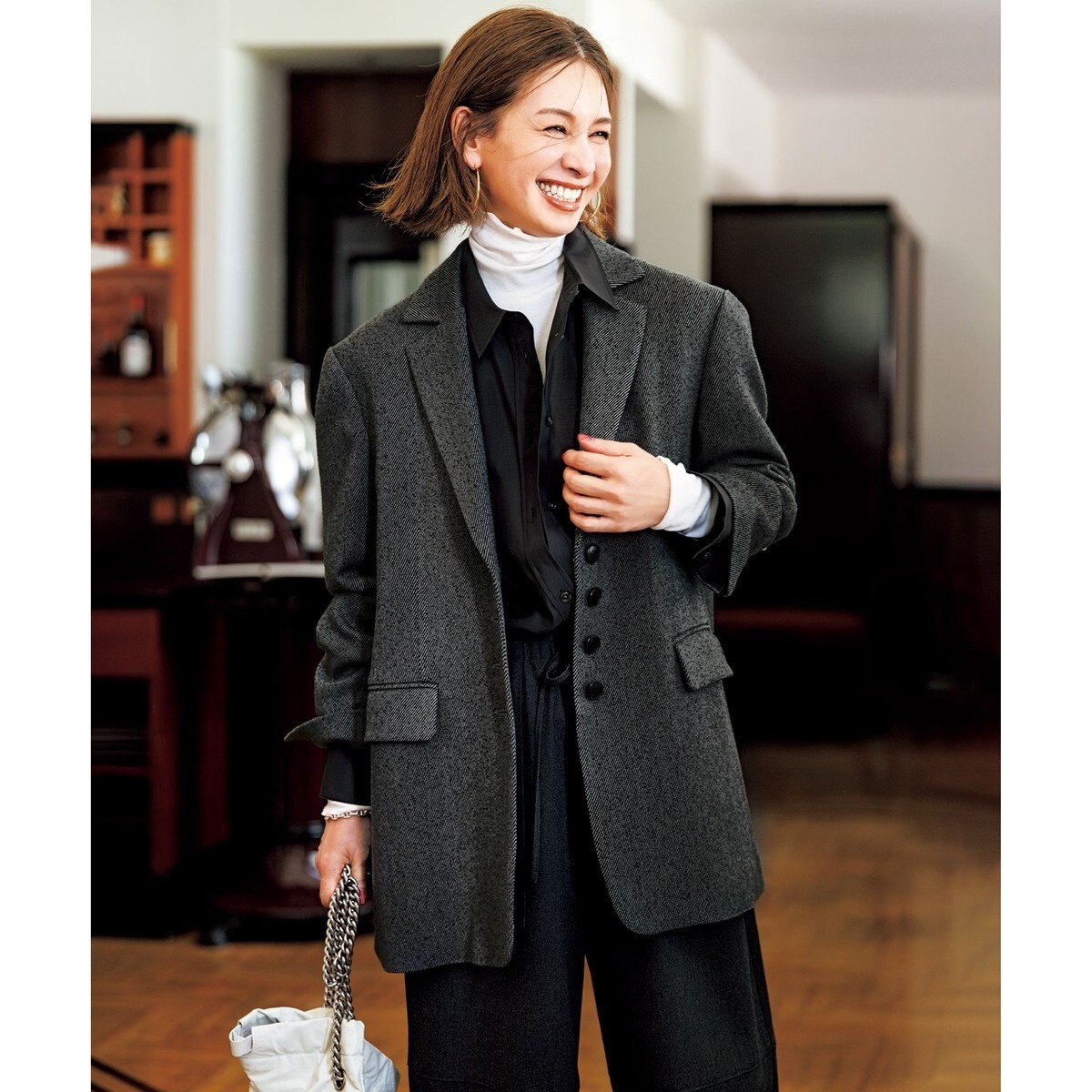 ウォッシャブル ソフトリネン リラックスジャケット | イエナ(IENA