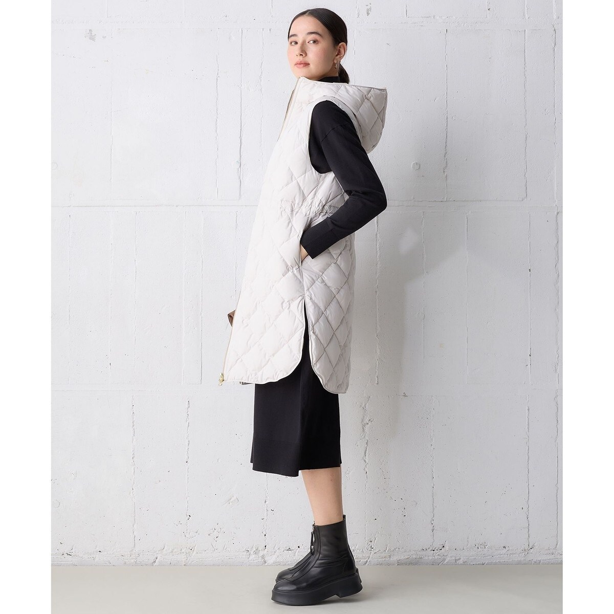 TAION×UNFILO】フード付き ジレ | アンフィーロ(UNFILO) | マルイ