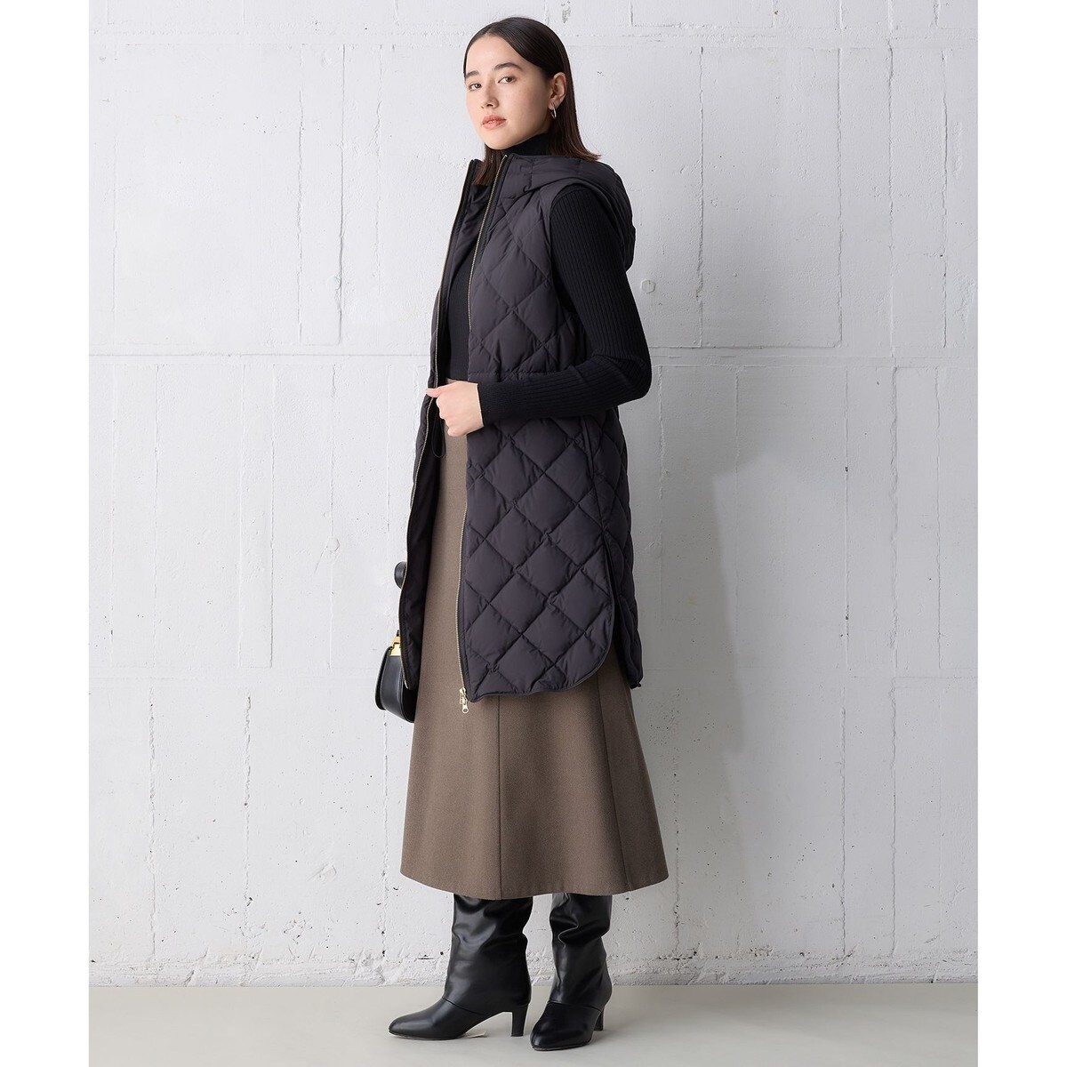 TAION×UNFILO】フード付き ジレ | アンフィーロ(UNFILO) | マルイ