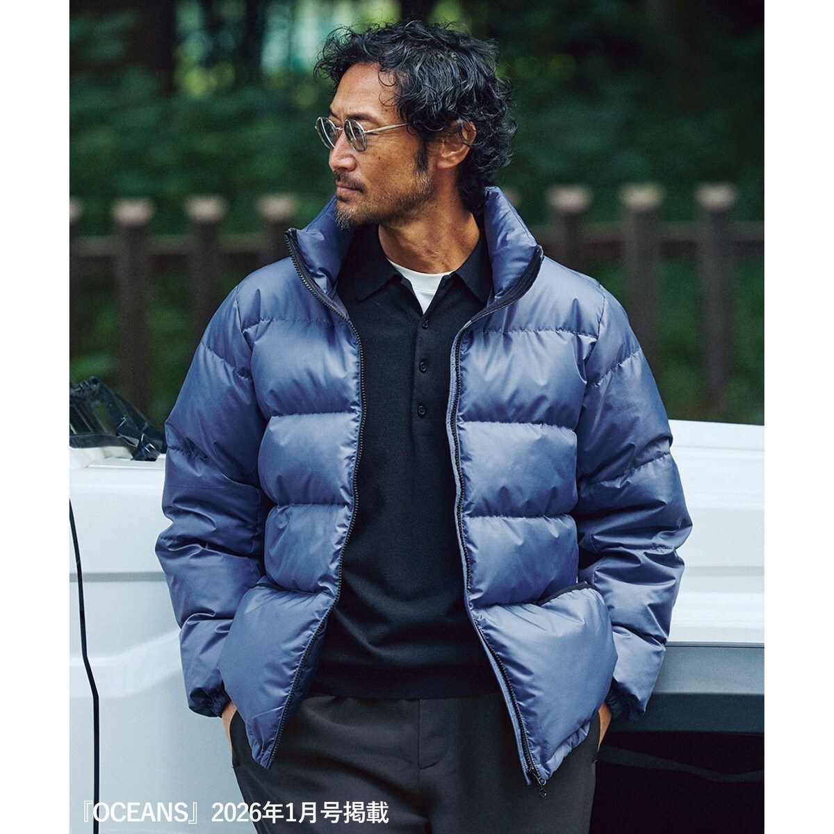 ルチャ子 西川ダウン(R) スポーティー　フード　ダウン　ナノユニバース 西川ダウン(R)」スポーティー フード ダウン