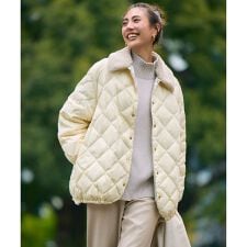 【自宅で洗濯OK / ファー襟取り外し可能】TAIONコラボ ボア襟 リバーシブルダウン