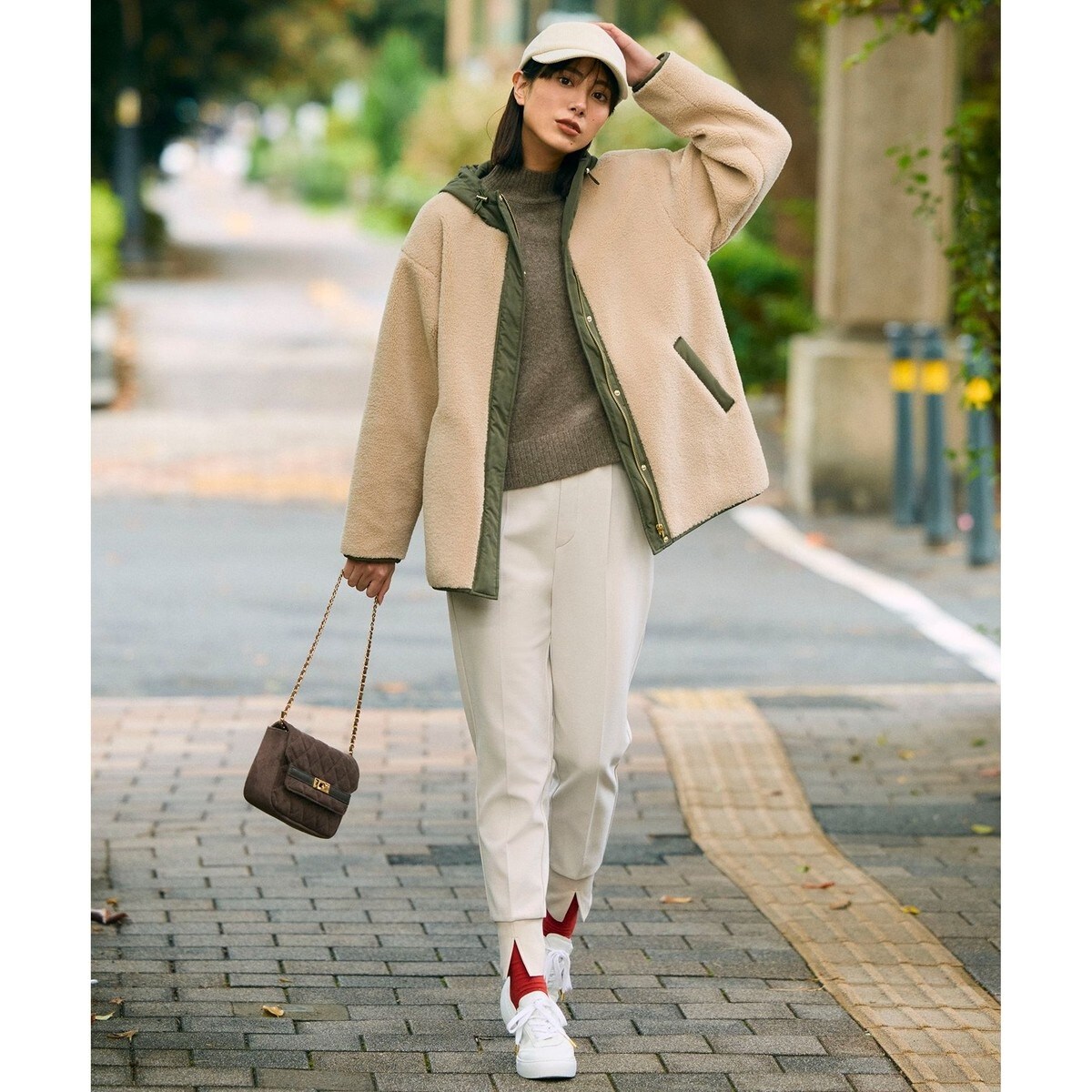 ♦✨極美品マルシャルテル 異素材ドッキングブルゾン、アンフィーロスリムパンツ2点 アンフィーロ(UNFILO) パンツ の一覧 | マルイウェブチャネル