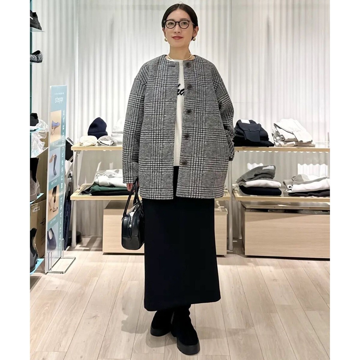 美品！アンフィーロ　ボンディングフォルムコート UNFILO｜ボンディング フォルムコート | Rakuten Fashion(楽天