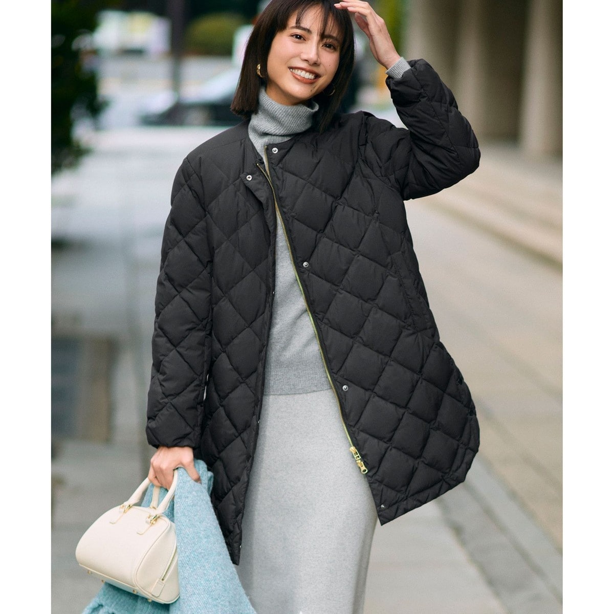 VERY ベストダウン大賞 コスパ賞】TAION×UNFILO Aラインコート