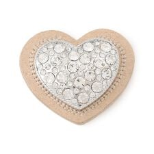 【マグネット】ハートブローチ