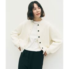 【前後着用可能】ポップコーンニット 2WAYカーディガン
