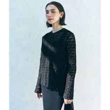 【前後着用可能】ラッセルレース 2WAYプルオーバー